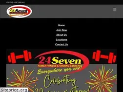 Sites similar to 24sevenfamilyfitness.com
