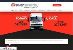 Sites similar to 24sevensameday.co.uk