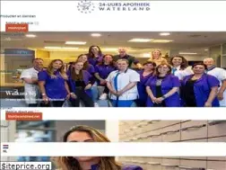 Sites similar to 24uursapotheekwaterland.nl