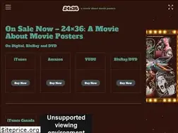 Sites similar to 24x36movie.com