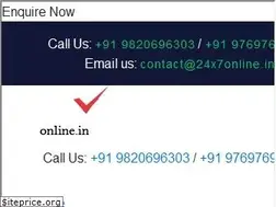 Sites similar to 24x7online.in