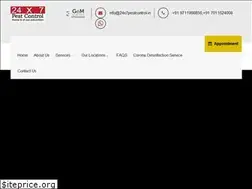 Sites similar to 24x7pestcontrol.com