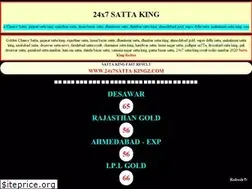 Sites similar to 24x7satta-kingz.com