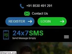 Sites similar to 24x7sms.com