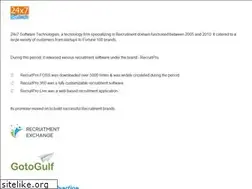 Sites similar to 24x7softech.com