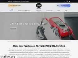 Sites similar to 24x7testandtag.co.nz
