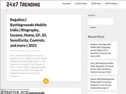 Sites similar to 24x7trending.com