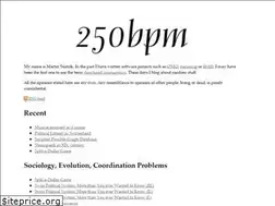 Sites similar to 250bpm.com