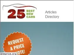 Sites similar to 25bestnewcars.com