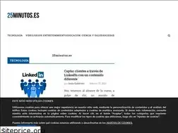 Sites similar to 25minutos.es