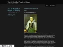 Sites similar to 25mostevil.wordpress.com