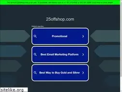 Sites similar to 25offshop.com