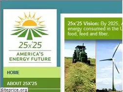 Sites similar to 25x25.org