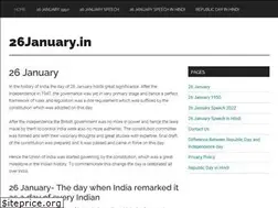 Sites similar to 26january.in