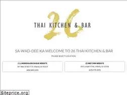 Sites similar to 26thai.com