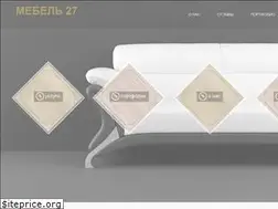 Sites similar to 27-mebel.ru