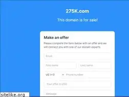 Sites similar to 275k.com