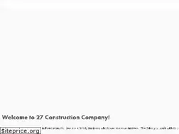 Sites similar to 27constructionco.com