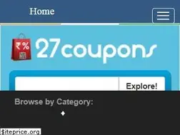 Sites similar to 27coupons.com