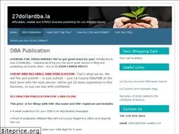 Sites similar to 27dollardba.la