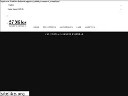 Sites similar to 27milesmalibu.com