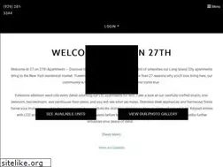 Sites similar to 27on27th.com