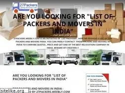 Sites similar to 27packers.weebly.com