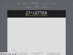 Sites similar to 27thletterproductions.com