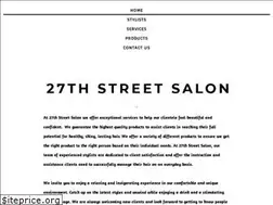Sites similar to 27thstreetsalon.com
