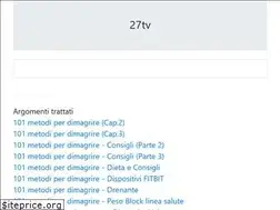 Sites similar to 27tv.it