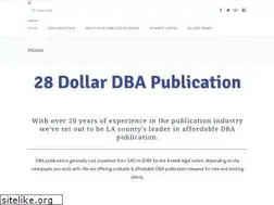 Sites similar to 28dollardba.com