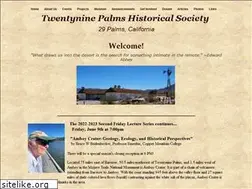 Sites similar to 29palmshistorical.com