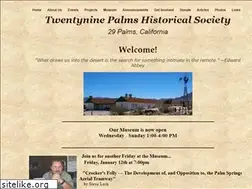 Sites similar to 29palmshistorical.org