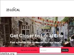 Sites similar to 2b-local.com