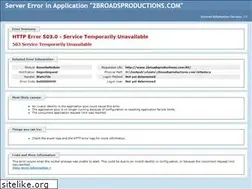 Sites similar to 2broadsproductions.com