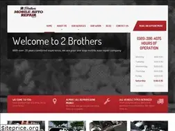 Sites similar to 2brothersmobileautorepair.com