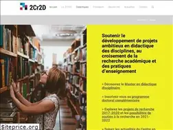 Sites similar to 2cr2d.ch