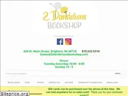 Sites similar to 2dandelionsbookshop.com