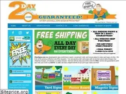 Sites similar to 2daysigns.com