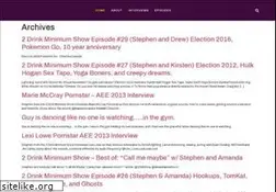 Sites similar to 2drinkminimumshow.com