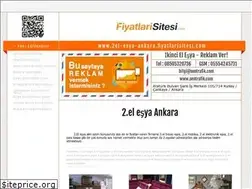 Sites similar to 2el-esya-ankara.fiyatlarisitesi.com