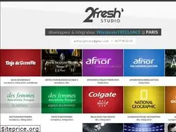 Sites similar to 2fresh-studio.com