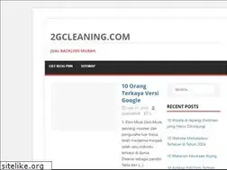 Sites similar to 2gcleaning.com