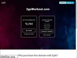 Sites similar to 2goworkout.com