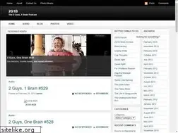 Sites similar to 2guys1brain.com