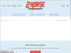 Sites similar to 2horseapparel.com