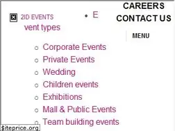 Sites similar to 2id-events.com