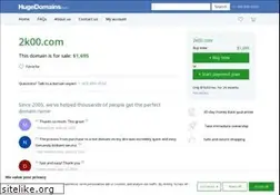 Sites similar to 2k00.com