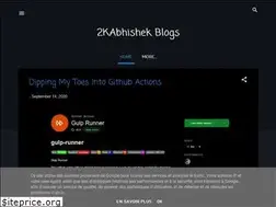 Sites similar to 2kabhishek.blogspot.com
