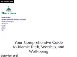 Sites similar to 2learnislam.com